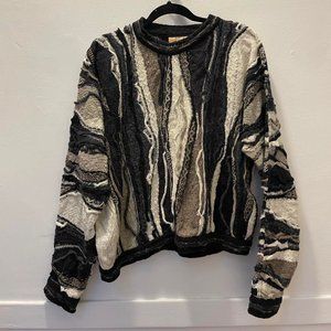 CLASSIC COOGI SWEATER AUSTRALIAN LINEN AND COTTON SIZE M